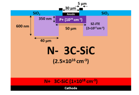 快速熱處理RTP的合金化在3C-SiC-PiN中的應用 圖1.png